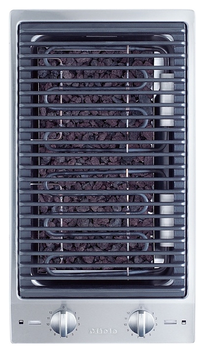 Встраиваемый гриль домино Miele CS 1312 BG сталь