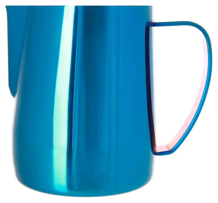 Кувшин для молока (питчер) Classix Pro ElectroSharp на 600 мл, синий металлик