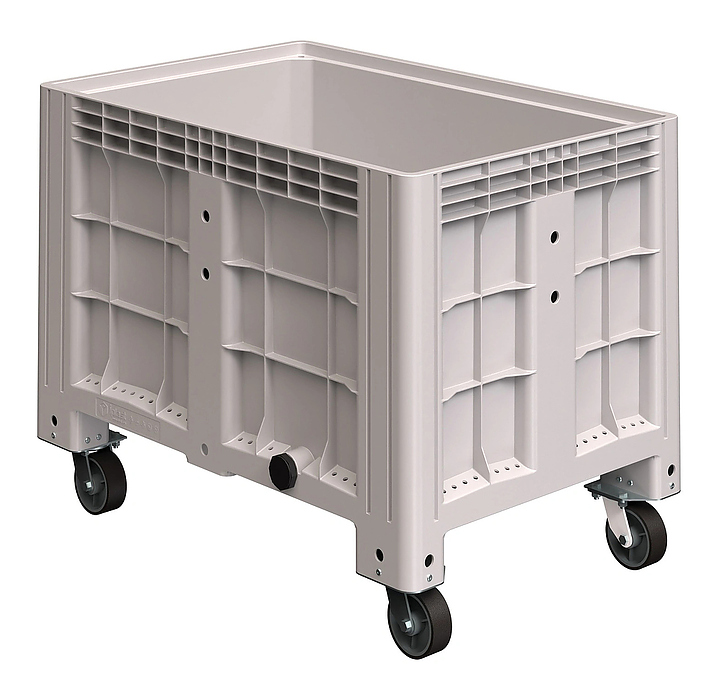 Контейнер iPlast iBOX 11.602 1200х800х920 мм на колесах, с пробкой 2