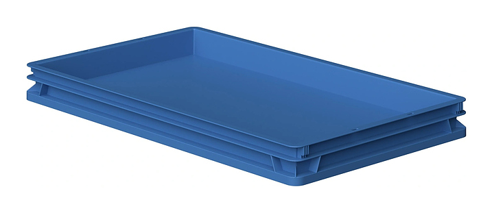 Ящик универсальный iPlast 740x440x70 мм ЭКО, синий