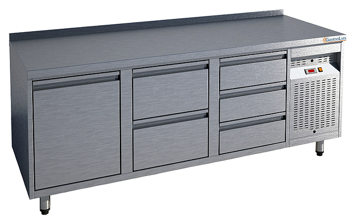 Стол холодильный Gastrolux СОБ3П-186/1Д5Я/S