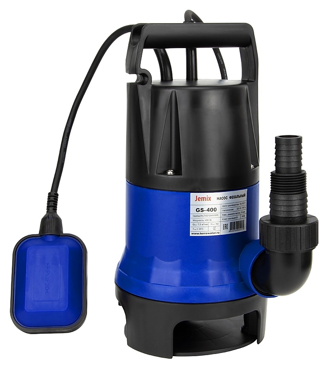 Насос фекальный JEMIX GS-750