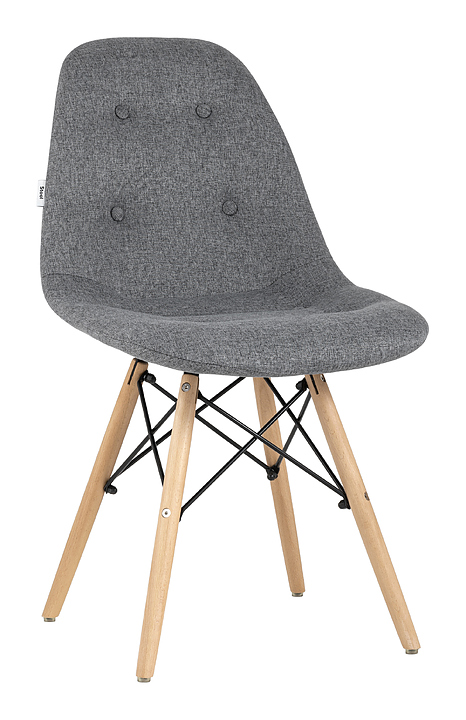 Стул Stool Group DSW SOFT рогожка темно-серый