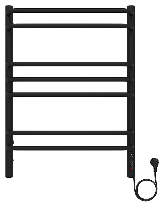 Полотенцесушитель электрический Aquatek Пандора П7 50х70 см, черный муар