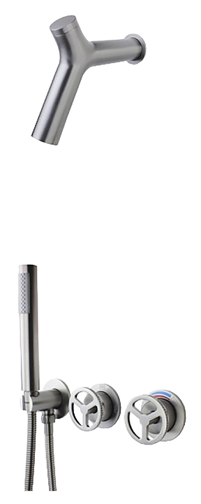 Комплект душевой Bronze de Luxe Liberty 5011GG-P