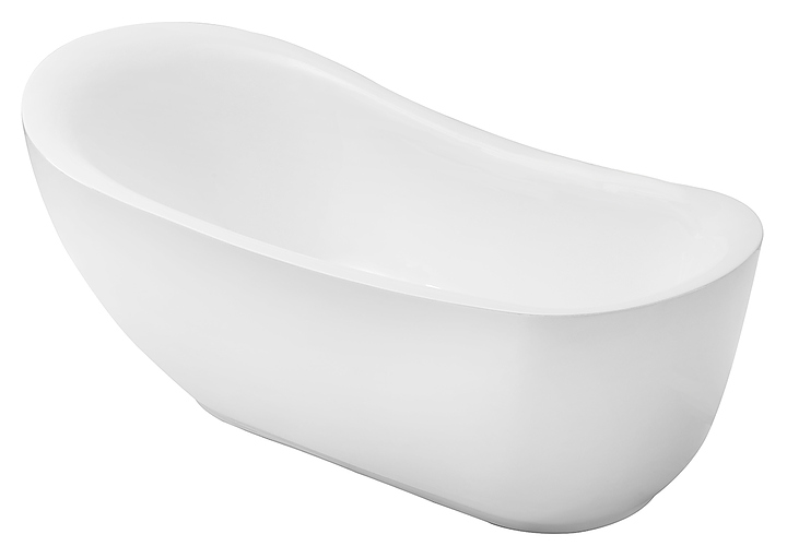 Ванна Grossman Style GR-2303M 180x89 см, акрил, белая матовая