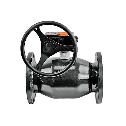 Кран шаровой FORTECA сталь 11с67п Ду 250 Ру16 фл с редуктором полнопроходной