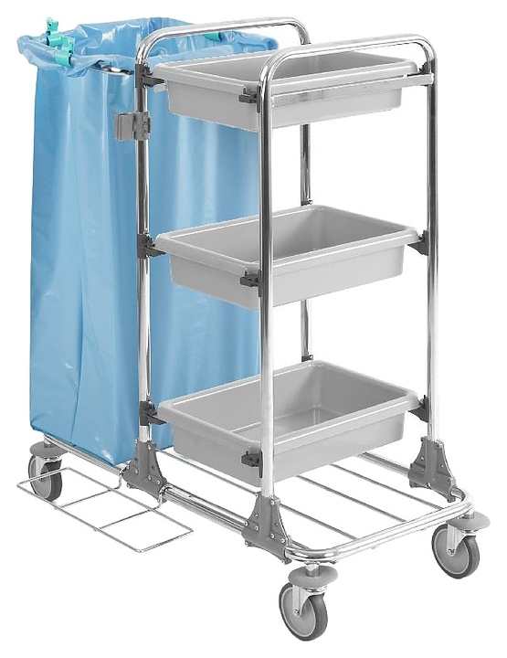 Тележка уборочная TTS Tecno 80 многофункциональная