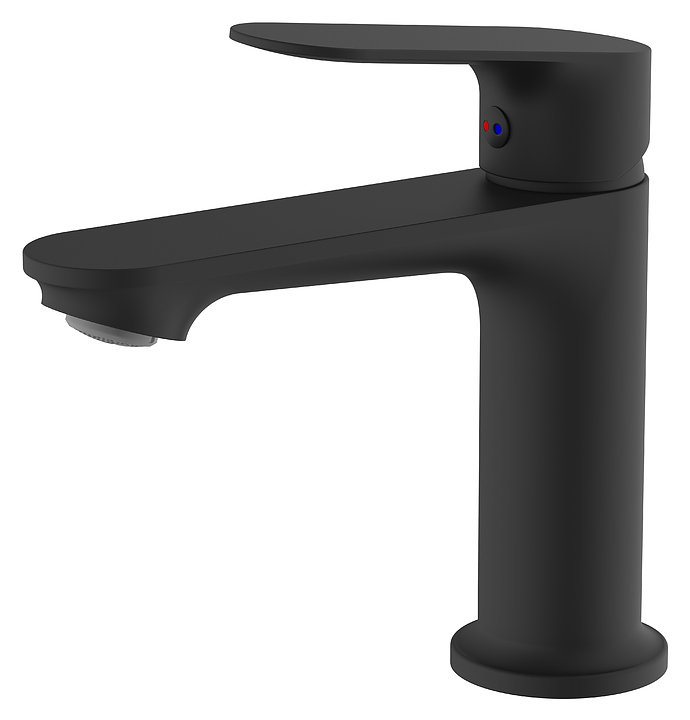 Смеситель для раковины VODA Shore SHR26MB черный