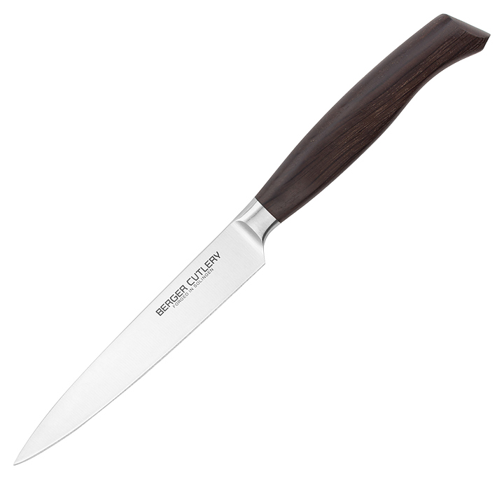 Нож для чистки и нарезки BERGER CUTLERY Ergo Line Smoked Oak BC111312 120 мм