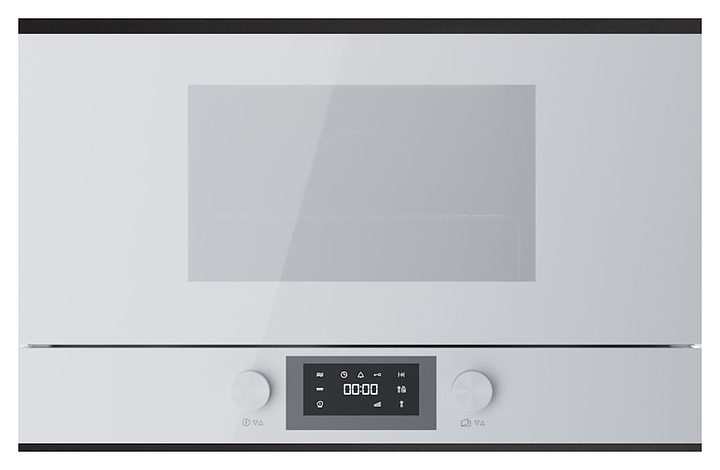 Встраиваемая микроволновая печь Kuppersbusch ML 6330.0 W 2.5 кВт 22 л 595х334х390 мм белое стекло