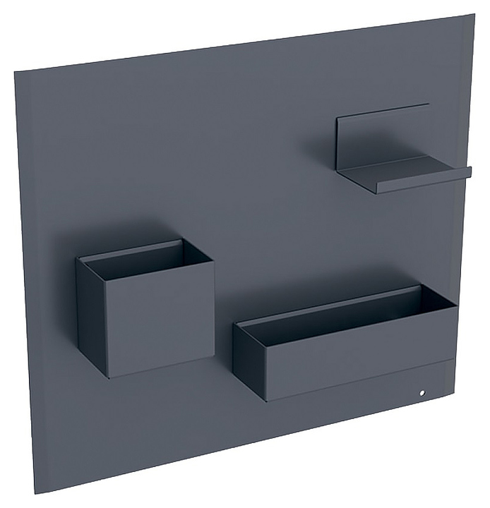 Доска магнитная Geberit Acanto темно-серая