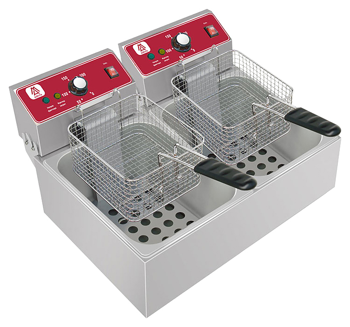 Фритюрница ATESY Ф-2х1/2-Э АЛЕНТА