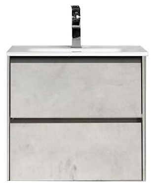 Тумба под раковину BelBagno PIETRA-600-2C-SO-ST Stucco Cemento Leggero