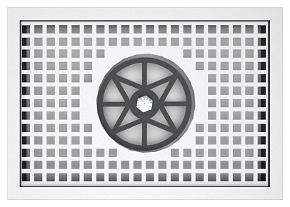 Спиллстоп BARMADE 300х200х40 мм с омывателем