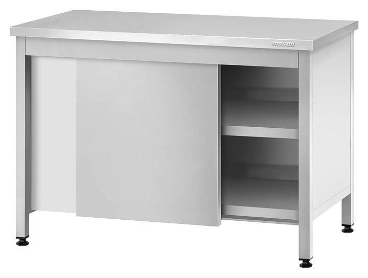 Стол производственный закрытый Mecon Profi Ral СПЗп 1000х600х860 мм