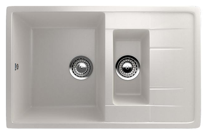 Мойка кухонная ULGRAN U-205-331 белая