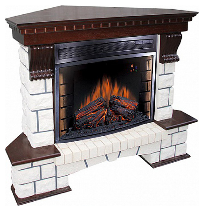 Портал Dimplex Pierre Luxe угловой белый