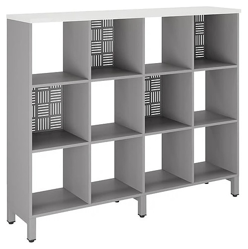 Стеллажная система КОБОР SQ-3Х4 aluminum/premium