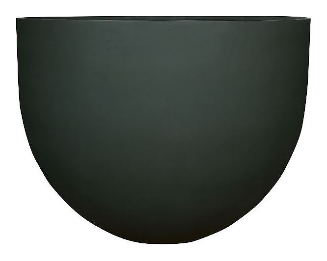 Кашпо Pottery Pots Jumbo Mila (78х59,5 см) темно-зеленое