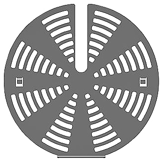 Комплект для уменьшения скорости вентилятора SMEG 3981