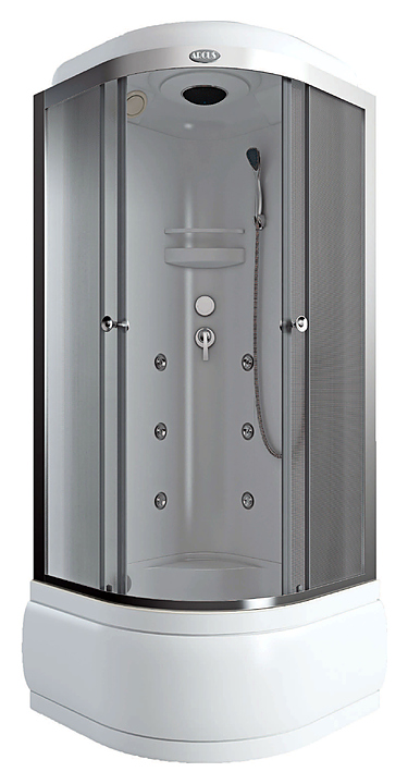 Душевая кабина ARCUS AS-103 90x90x215 см, высокий поддон, гидромассаж