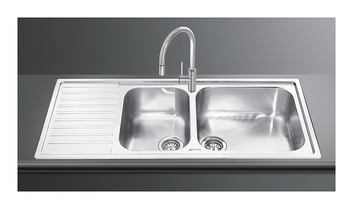 Кухонная мойка SMEG LG116S