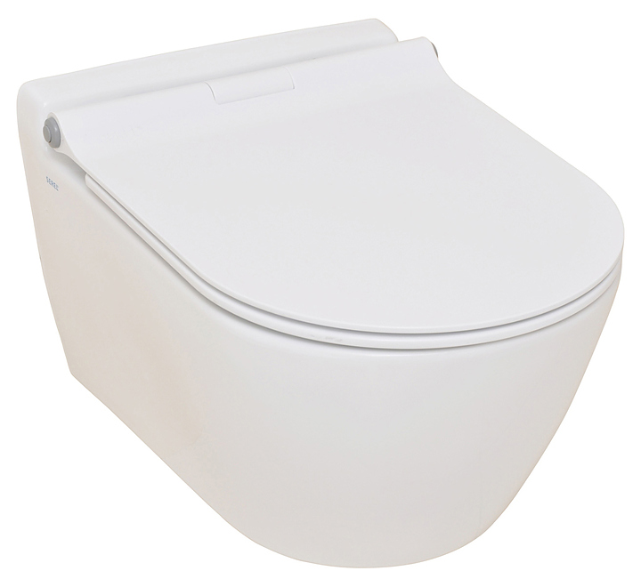 Унитаз подвесной с тонким сидением SEREL SMART SM25SL