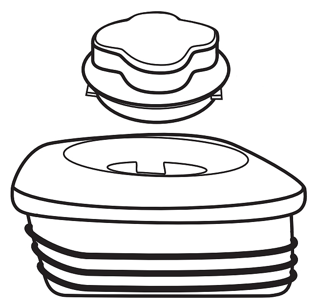 Крышка стакана Waring для блендеров MX 032322