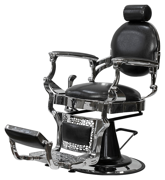 Кресло парикмахерское МЭДИСОН Ричард каркас хромированный металл