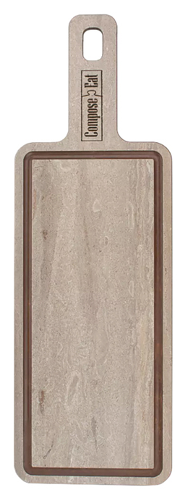 Доска сервировочная ComposeEat DSJ36120406KL6 36х12 см, травертин капучино