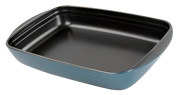 Форма для выпечки Vitrinor 310х210х50 мм прямоугольная, голубая