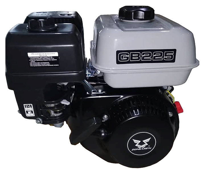 Двигатель бензиновый Zongshen GB 225 d-19.05 мм