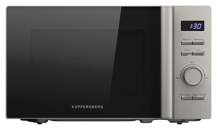 Микроволновая печь Kuppersberg TMW 205 BX черное стекло / серебристая