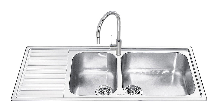 Кухонная мойка SMEG LG116S-2
