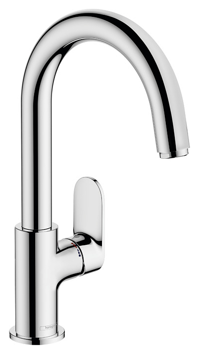 Смеситель для раковины Hansgrohe Vernis Blend 71554000 со сливным гарнитуром