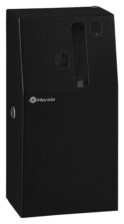 Контейнер для диспенсера освежителя воздуха Merida STELLA R BLACK GSC018.R (нерж. сталь) черный
