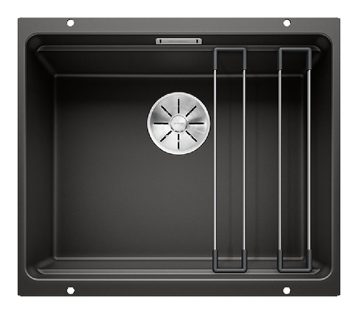Кухонная мойка Blanco Etagon 500-U Silgranit чёрная