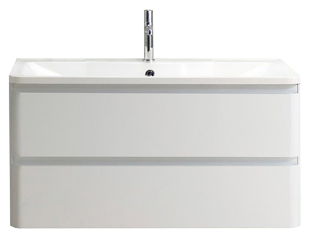 Тумба под раковину BelBagno ALBANO-900-2C-SO-BL белый глянцевый