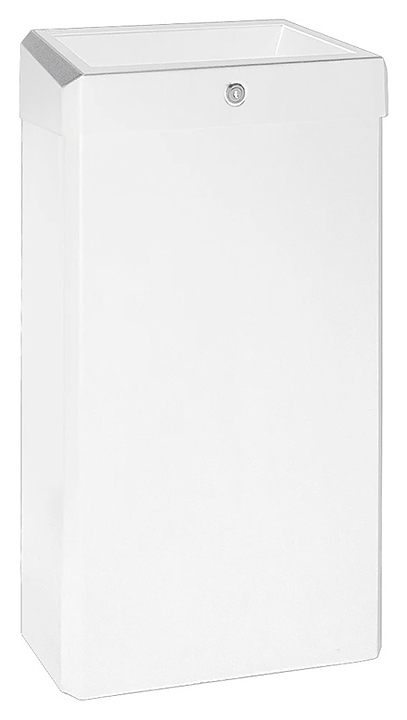 Корзина для мусора Merida STELLA R KSB106.R WHITE 27 л с конусным отверстием (нерж. сталь) белая