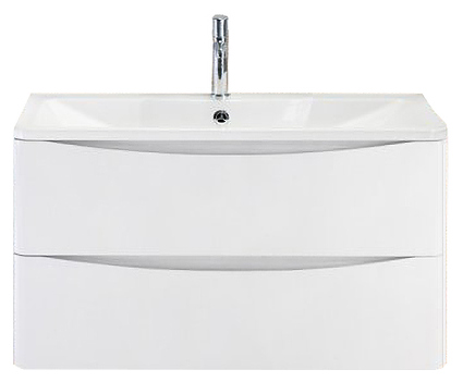 Тумба под раковину BelBagno ACQUA-1000-2C-SO-BL белый глянцевый