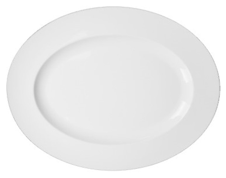 Блюдо овальное Corone White LQ-QK15069C 333х260х22 мм