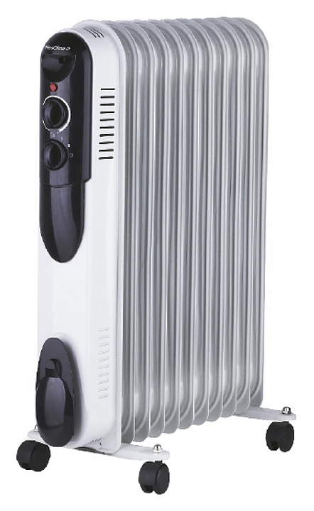 Радиатор масляный Neoclima NC9307 1,5 кВт белый