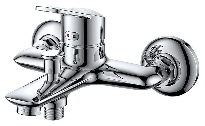 Смеситель для ванны с душем D&K Bayern Arbeo DA1243201 хром