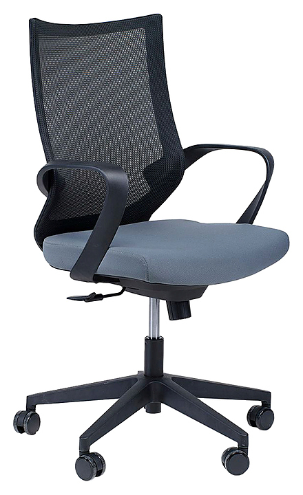 Кресло NORDEN Спэйс LB черный+серый