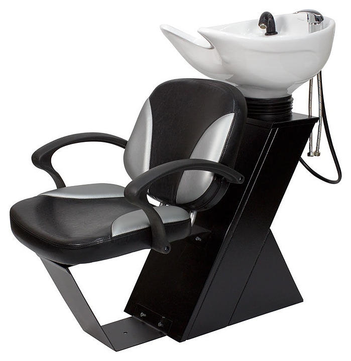 Мойка парикмахерская МЭДИСОН ДАСТИ с креслом БРИЗ Модерн