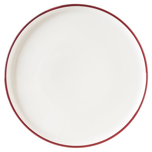 Тарелка Bonna Linea LNEBDHYG22DZ d=22 см (фарфор) бургунди