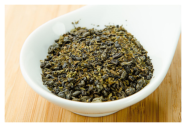 Зеленый чай Ганпаудер Нежная мята