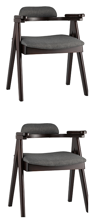 Стул Stool Group OLAV темно-серый 2 шт.