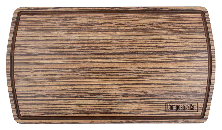 Доска сервировочная ComposeEat DSJ37210654KL6 37х21 см, зебрано натуральный